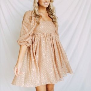 celeste babydoll dress